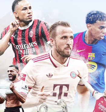 凯恩加盟拜仁以来在德甲已参与115球，同期五大联赛遥遥领先